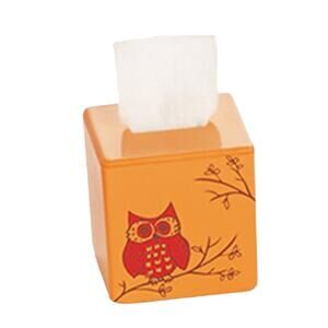 American Girl Doll TISSUE BOX Owl Bird Julie Groovy Bathroom Accessory + Tissue